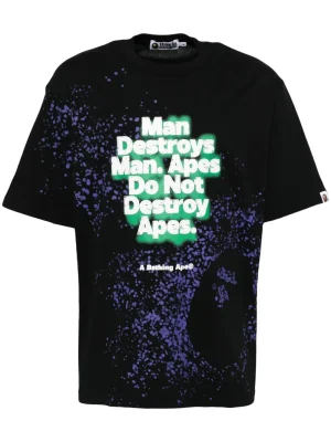 SDL Spray-Print Slogan T-Shirt