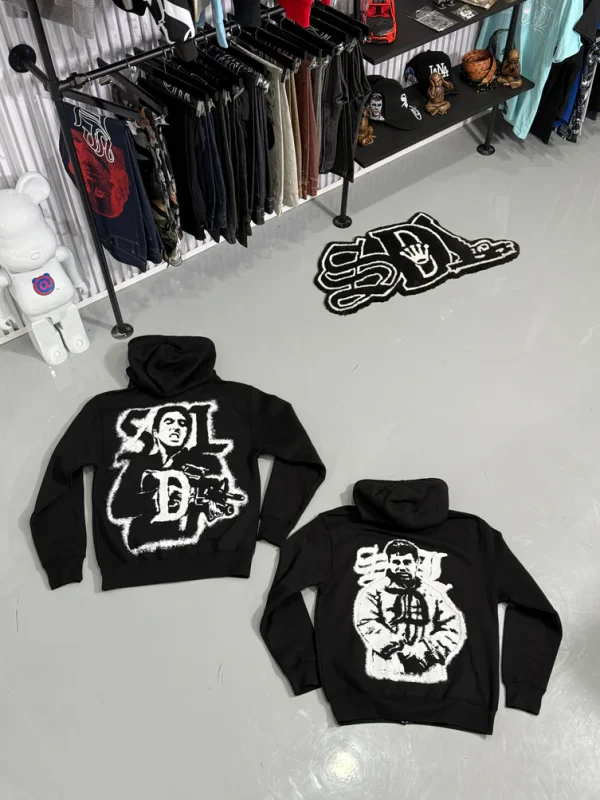 SDL BLACK ZIP-UPS SDL BLACK ZIP-UPS
