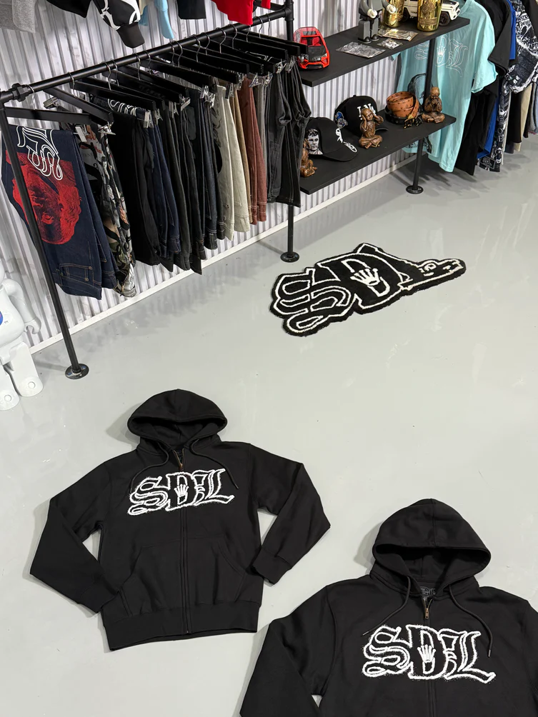SDL BLACK ZIP-UPSs