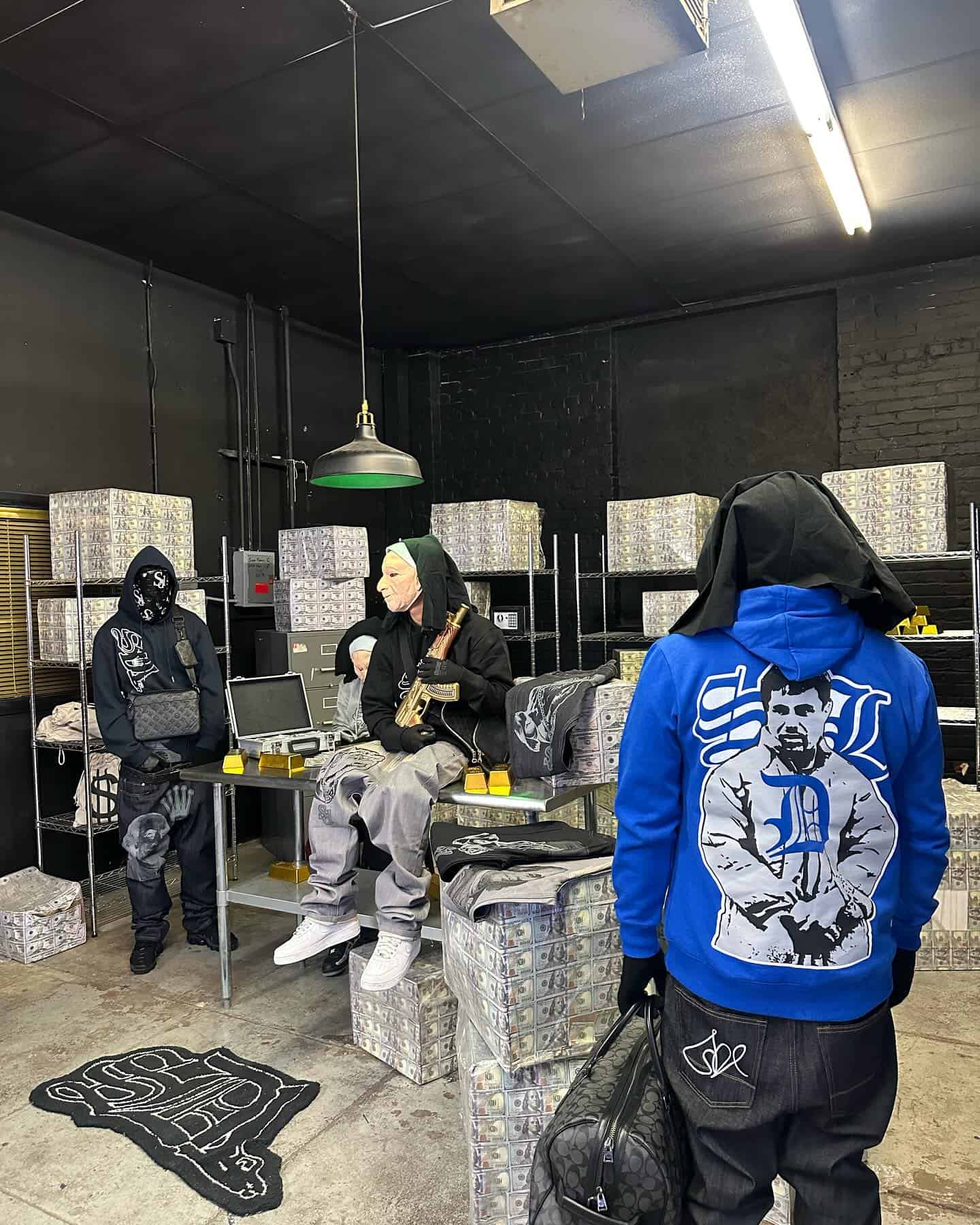 Sky Da Limit Clothing Brand October–November Sale banner showcasing trendy streetwear hoodies, joggers, and jackets with up to 70% off and free home delivery offer.