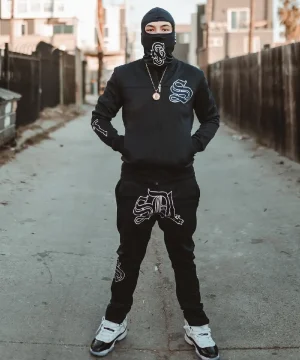 Sdl Winter Tracksuit Black